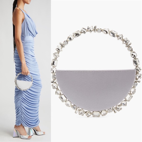 L’Alingi Eternity Satin Clutch Bag + Certificate of Authenticity EXCELLENT $1075 - Picture 16 of 16